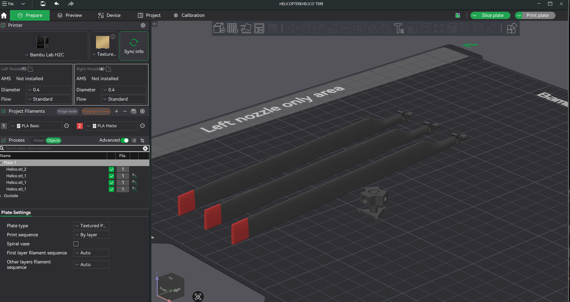 Print bed